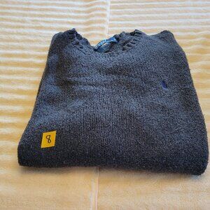 Ralph Lauren Sweater, Gray, long sleeve, large
